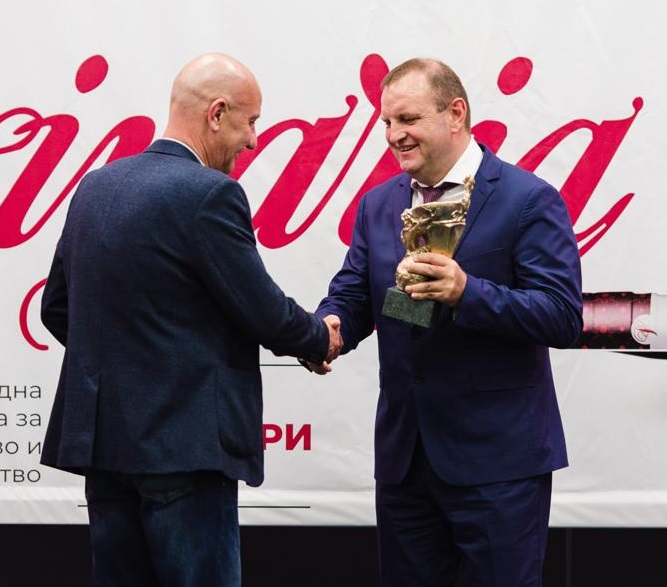 Заместник-министър Джиков връчи „Златен ритон“ в Международния конкурс за вина и спиртни напитки