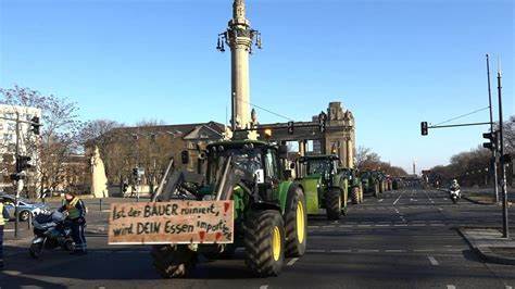 Над 3000 трактора са блокирали Берлин