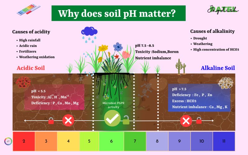 Защо pH на почвата е важно?
